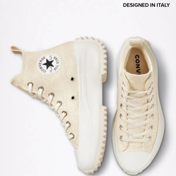 Converse Run Star Hike Hi Platform Daisy Women's Sz: / A03340C - Picture 2 of 14